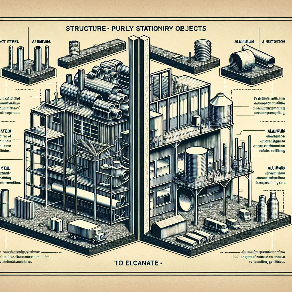 Budownictwo – Stal czy aluminium? Porównanie właściwości i zastosowań