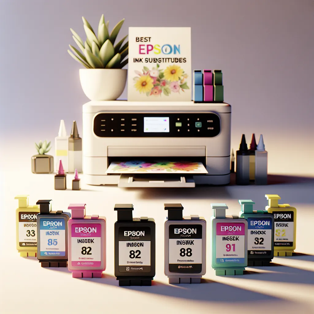 Najlepsze zamienniki tuszy Epson – oszczędność i niezawodność wydruków