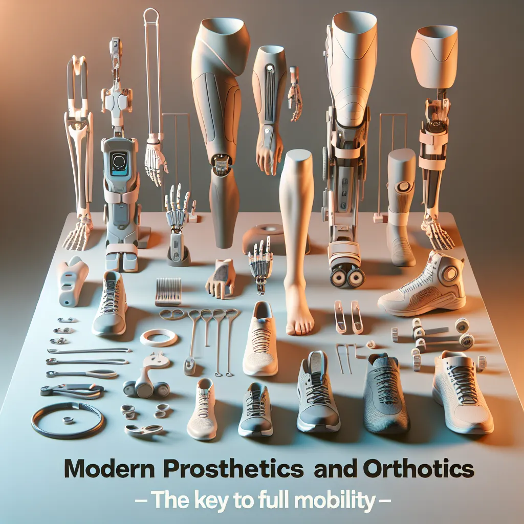 Nowoczesne protezy i ortezy – klucz do pełnej mobilności