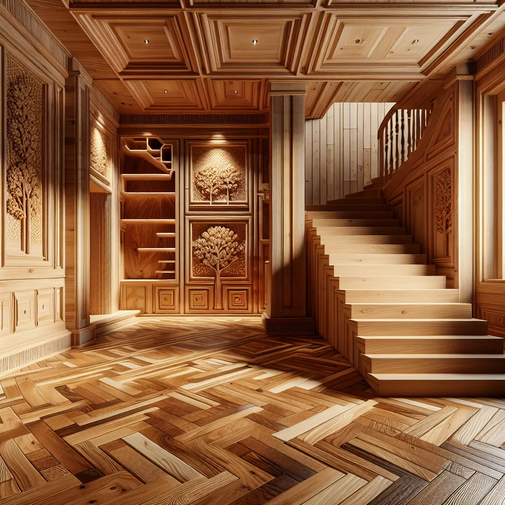 Drewniane inspiracje – panele, parkiety i schody tworzące unikalne wnętrza